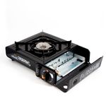 Плита наст. газовая &quot;СЛЕДОПЫТ - Black&quot; (с переходником)/6/