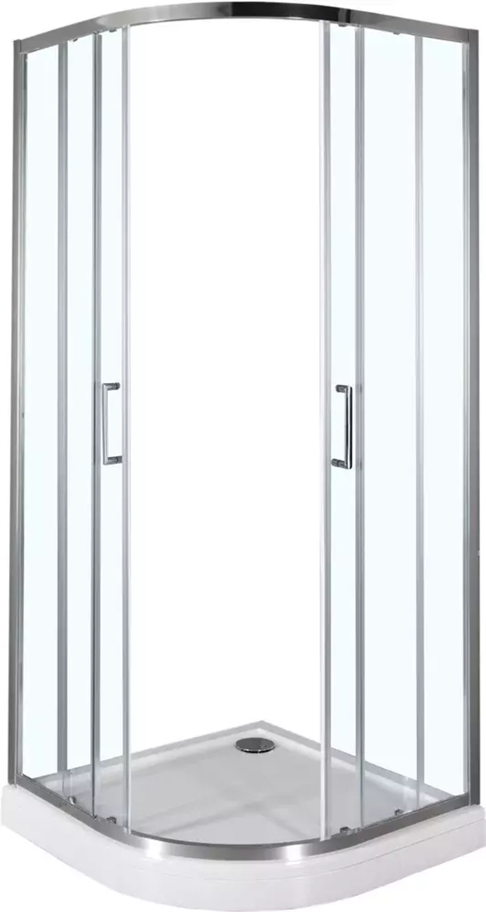 Душевой уголок Aquanet Alfa NAA2142 100x100, R550, прозрачное стекло