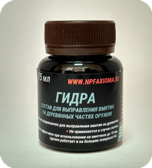 Состав для выправления вмятин на деревянных частях оружия