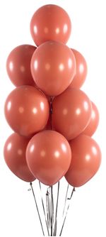 Шар (12"/30 см) Терракоттовый (072), пастель 12 шт.