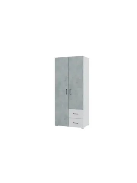 Современный шкаф для одежды Victor 80*51 белый