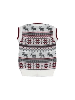 Жилетка вязаная на молнии