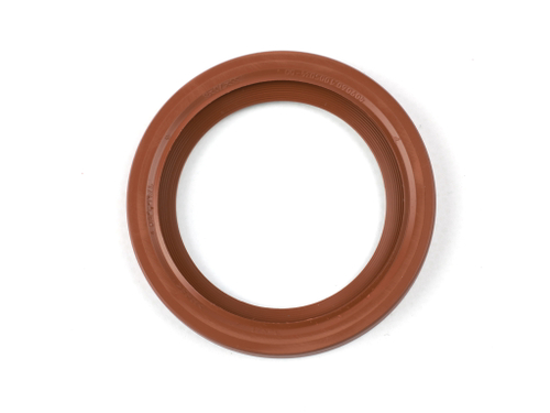 Сальник 55х70х8 Газель, Волга дв. ЗМЗ-405,406,409 коленвала передний с конической губой (красный/FPM+MKV) Резинотехника г. Балаково ( ОЕ 40960.1005034-00 MKV )