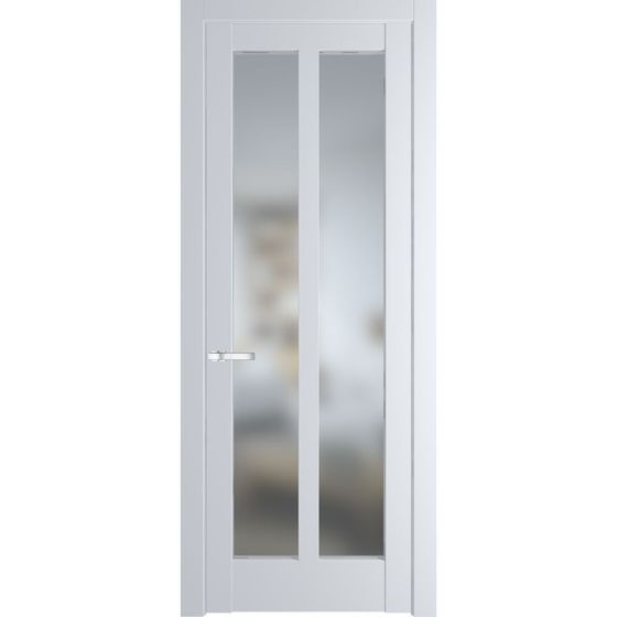 Межкомнатная дверь эмаль Profil Doors 4.7.2PD вайт остеклённая