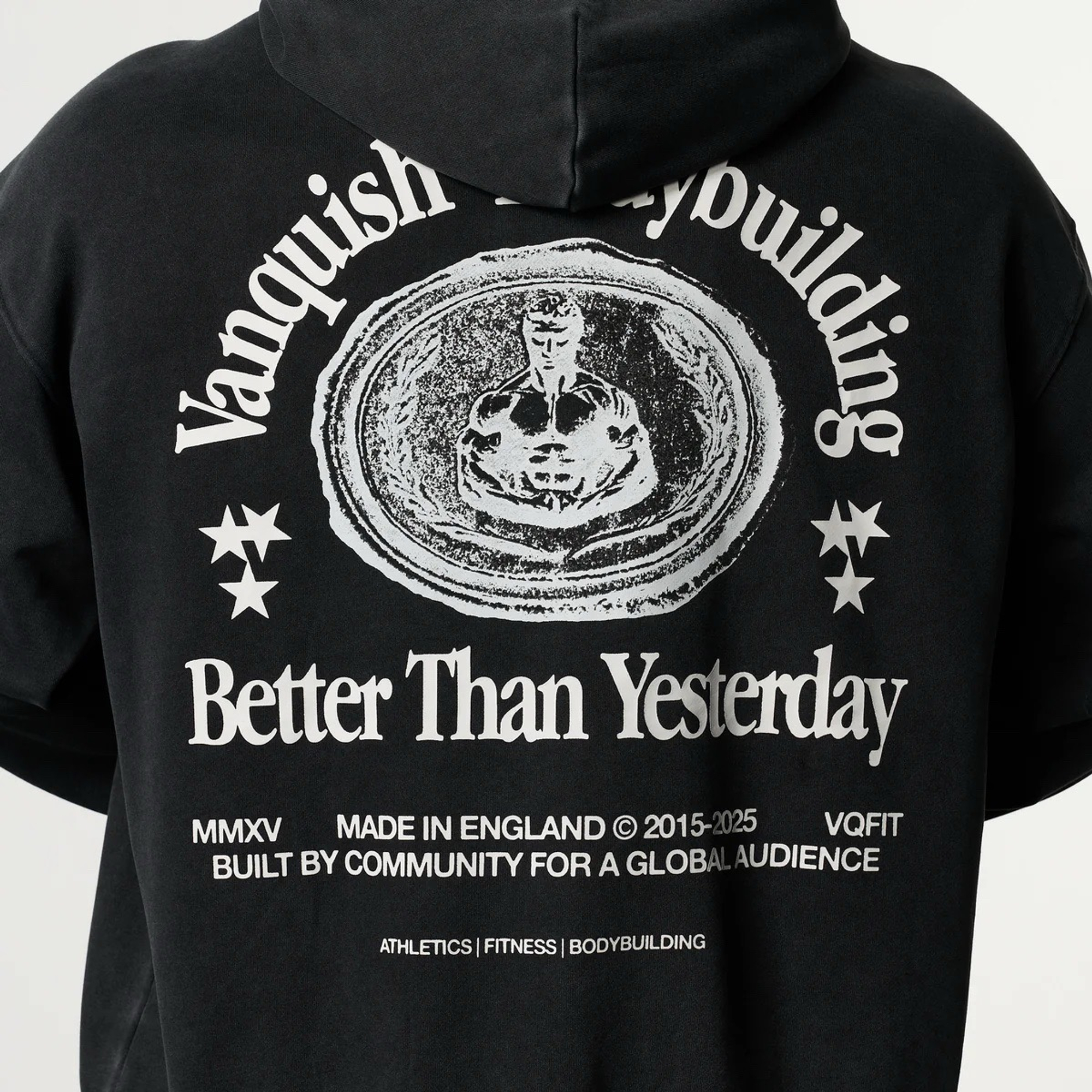 Толстовка VANQUISH Heritage Zip Hoodie Black
