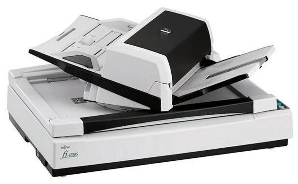 Сканер Fujitsu fi-6750S белый