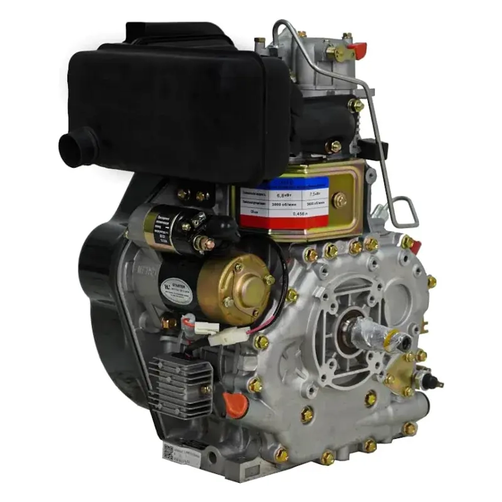 Lifan Diesel 188FD 6А двигатель дизельный конусный вал 00-00152514