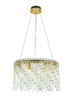 6073P/8A PLATING BRASS+CLEAR (1) Люстра NW