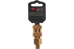 Быстроразъем RF-BSE1-2SM пневматический с клапаном, наружная резьба 1/4" (в пластиковом держателе) ROCKFORCE
