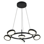 Светильник подвесной Crystal Lux CLT 027C6 D700 BL