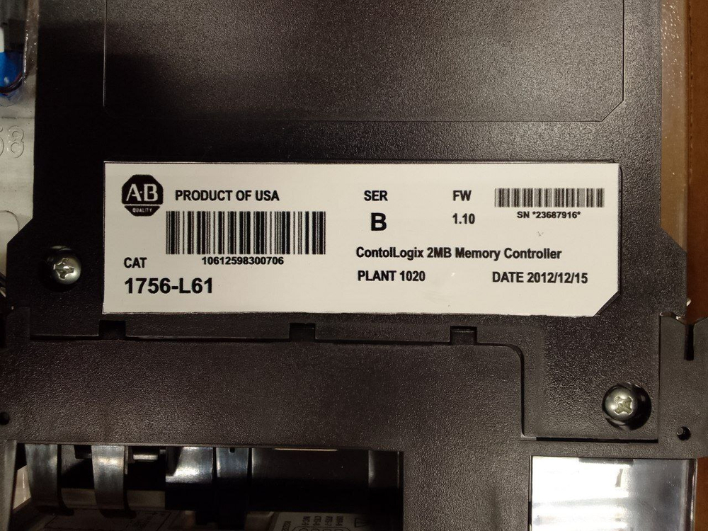 Allen-Bradley 1756-L61 новое