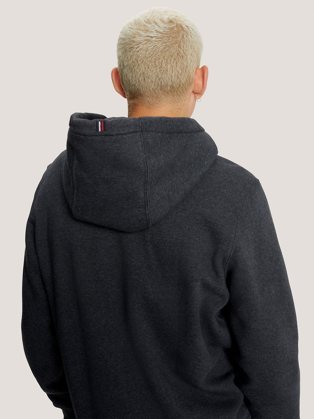 Зип-худи Tommy Hilfiger Flag Logo Grey Heather