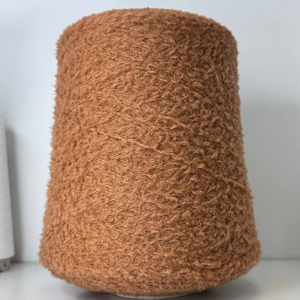 SHEARLINGGMG - MF Sesia; 77% extrafine меринос, 23% п/а; 400м/100гр; Травка; col.1454, цвет: карамель