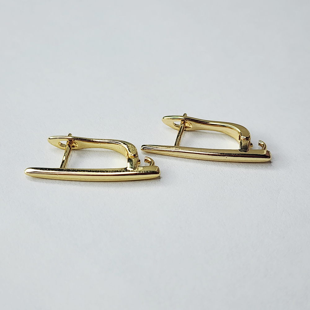 Ювелирные швензы, позолота, английский замок, люкс фурнитура