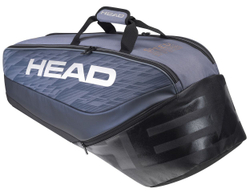 Сумка теннисная Head Djokovic 6R - anthracite/black