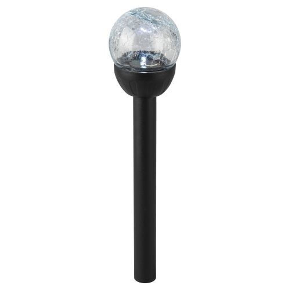 Светильник садовый Капля холодный белый высота 33см 1LED на солнечной батарее Эра Б0062363