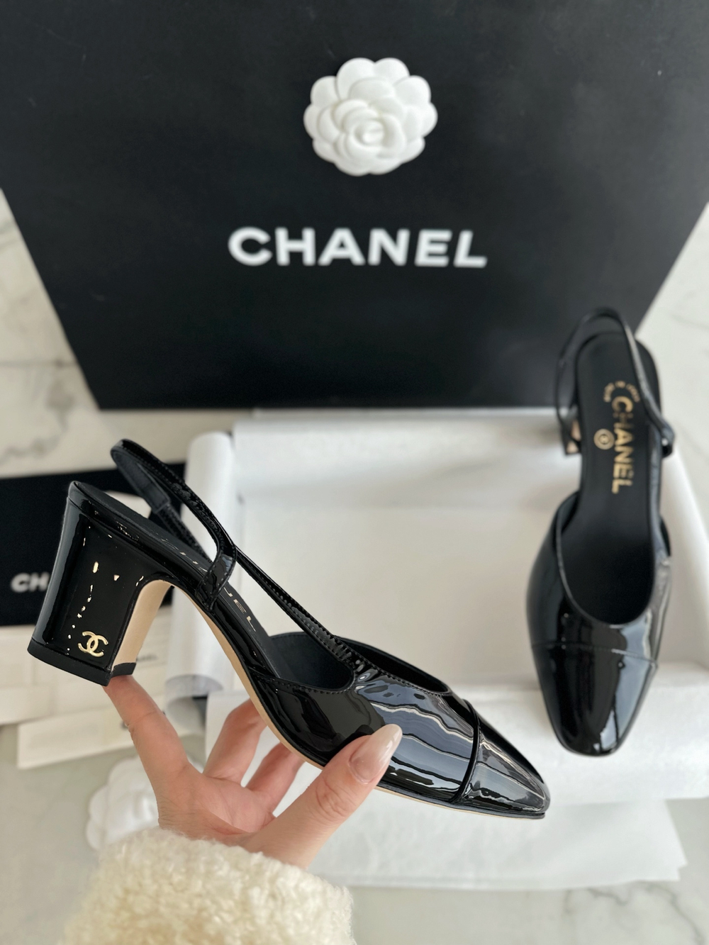 Chanel Slingbacks