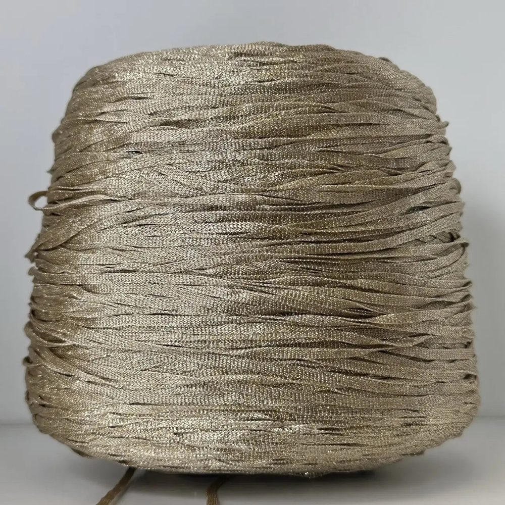 PIPER - LANIFICIO dell' OLIVO; 68% вискоза, 32% люрекс; 125м/100гр; col. 975, цвет: золотой; S709