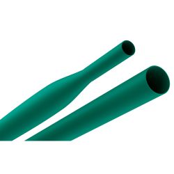 Термоусадочная трубка ЭРА NO-224-492 ТТУ нг-LS 30/15 зелёная в отрезках по 1 м 10 шт