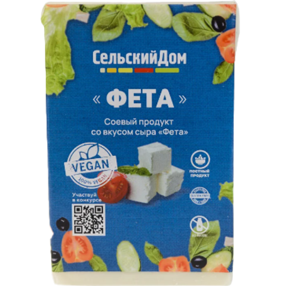 Сыр растительный Фета Сельский Дом 200г