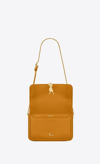Сумка Saint Laurent Solferino коричневый