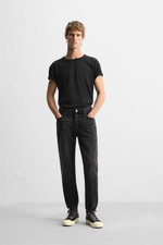 Джинсы slim cropped-fit