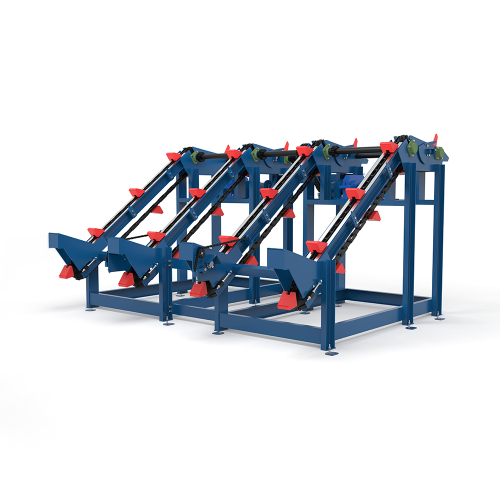 Разделитель бревен и поштучная выдача бревен