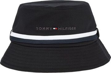 Теннисная кепка Tommy Hilfiger Established Tape Bucket Man - черный