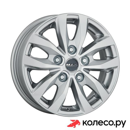 Load 5 7x17/5*118 D71.1 ET68 Silver