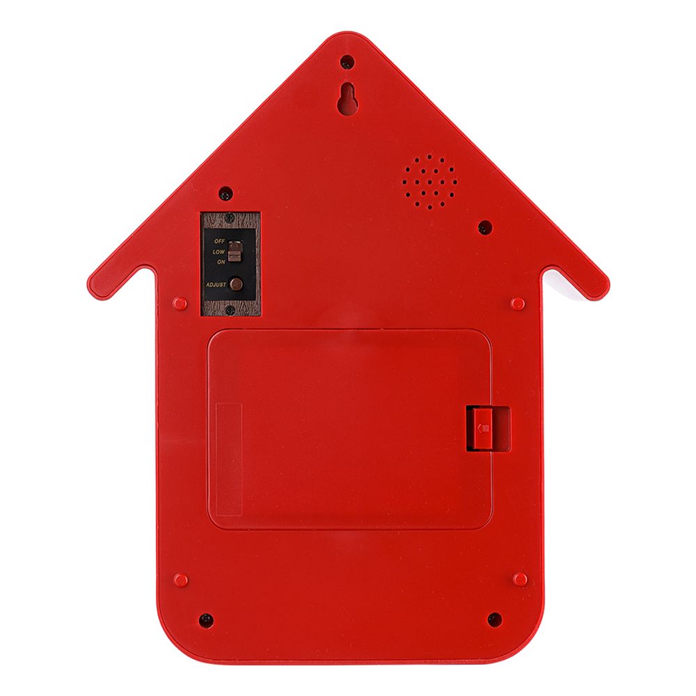 Часы с кукушкой QQ, красные