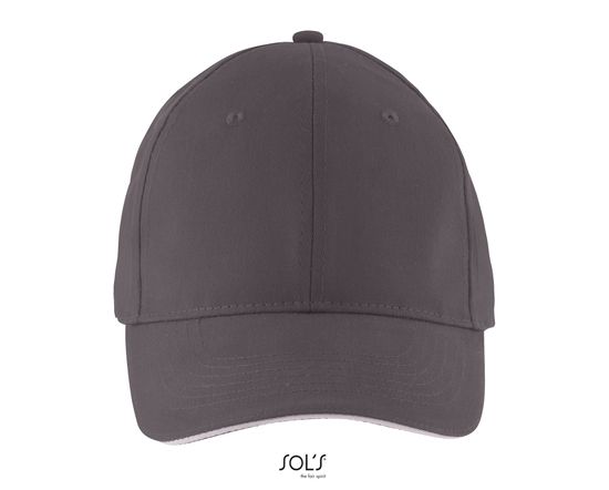 Бейсболка SOLAR, 6 клиньев