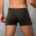 Боксеры с золотистыми контурными линиями Doreanse Panel (Размер: XL) (Цвет: хаки)