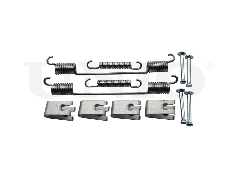 Комплект установочный задних тормозных колодок UNIO BRK-40056