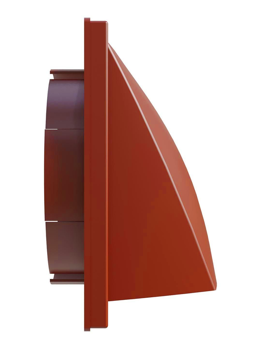 Выход стенной КФВ фланец D150/160 обр.клапан 190х190 ASA Terracotta ERA