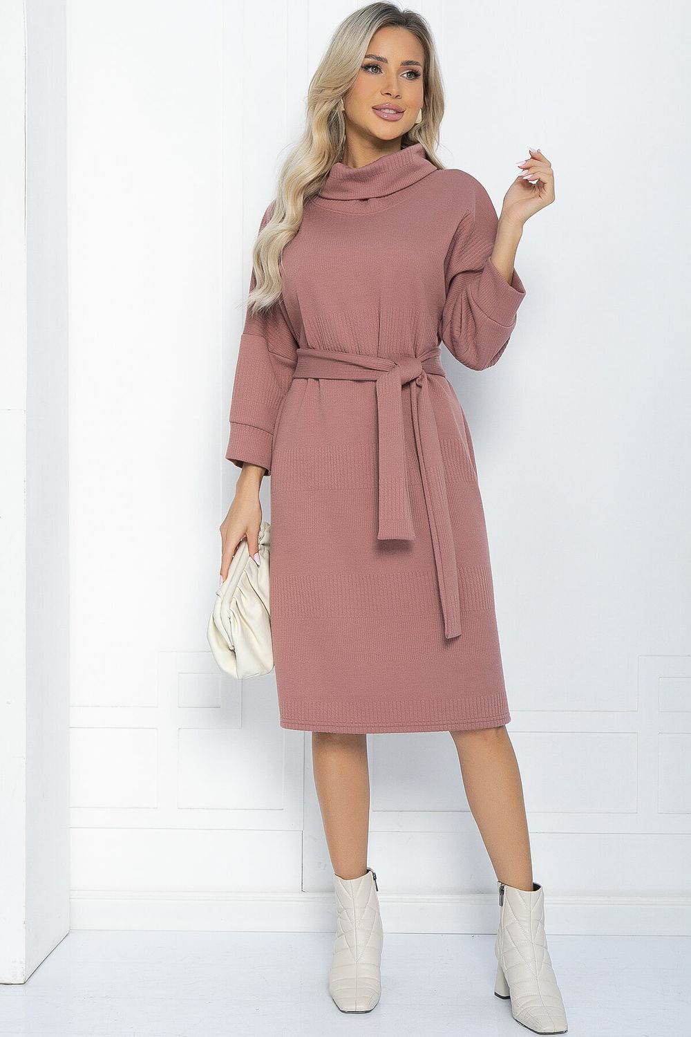 Платье Никс (пыльная роза) П12106 LT Collection (Акция)