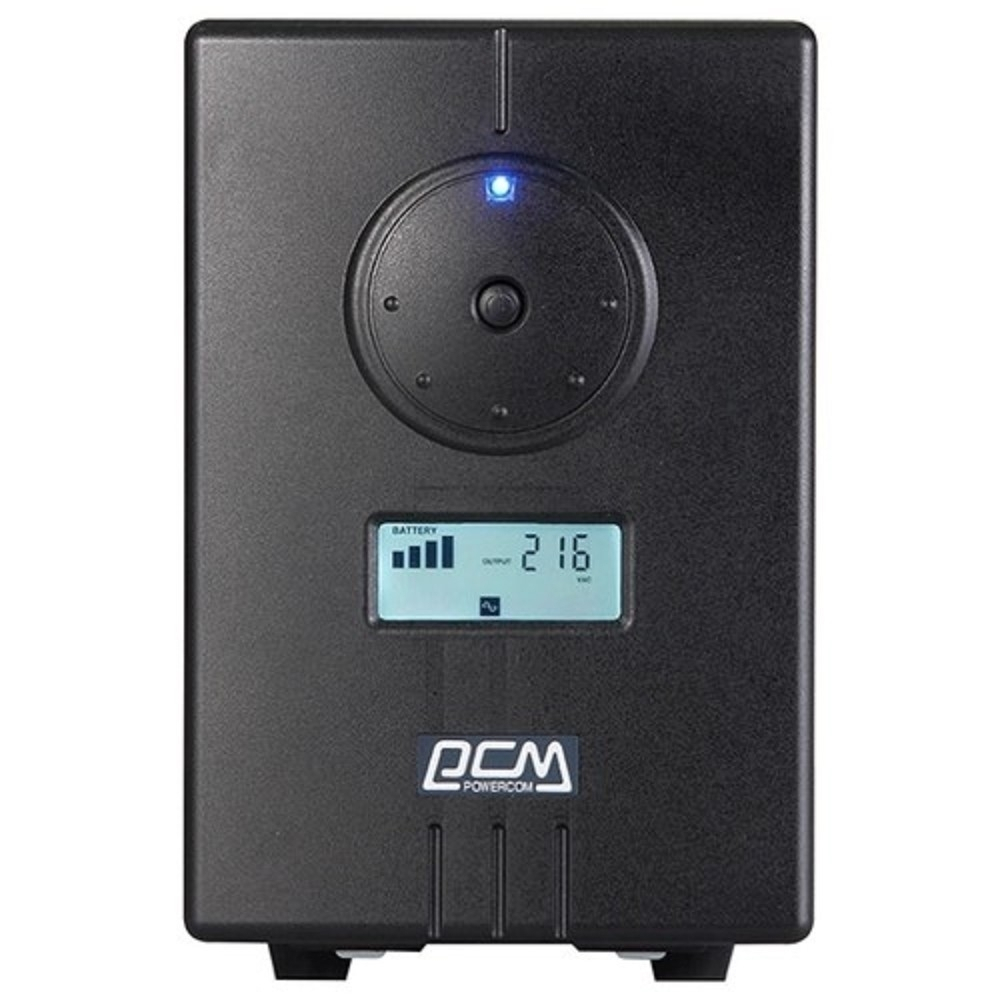 Источник бесперебойного питания PowerCom ИБП Infinity INF-1500(AP) (Line-Interactive, 1500VA / 1050W, Tower, 2xEURO, USB, подкл. доп. батарей) (383447)