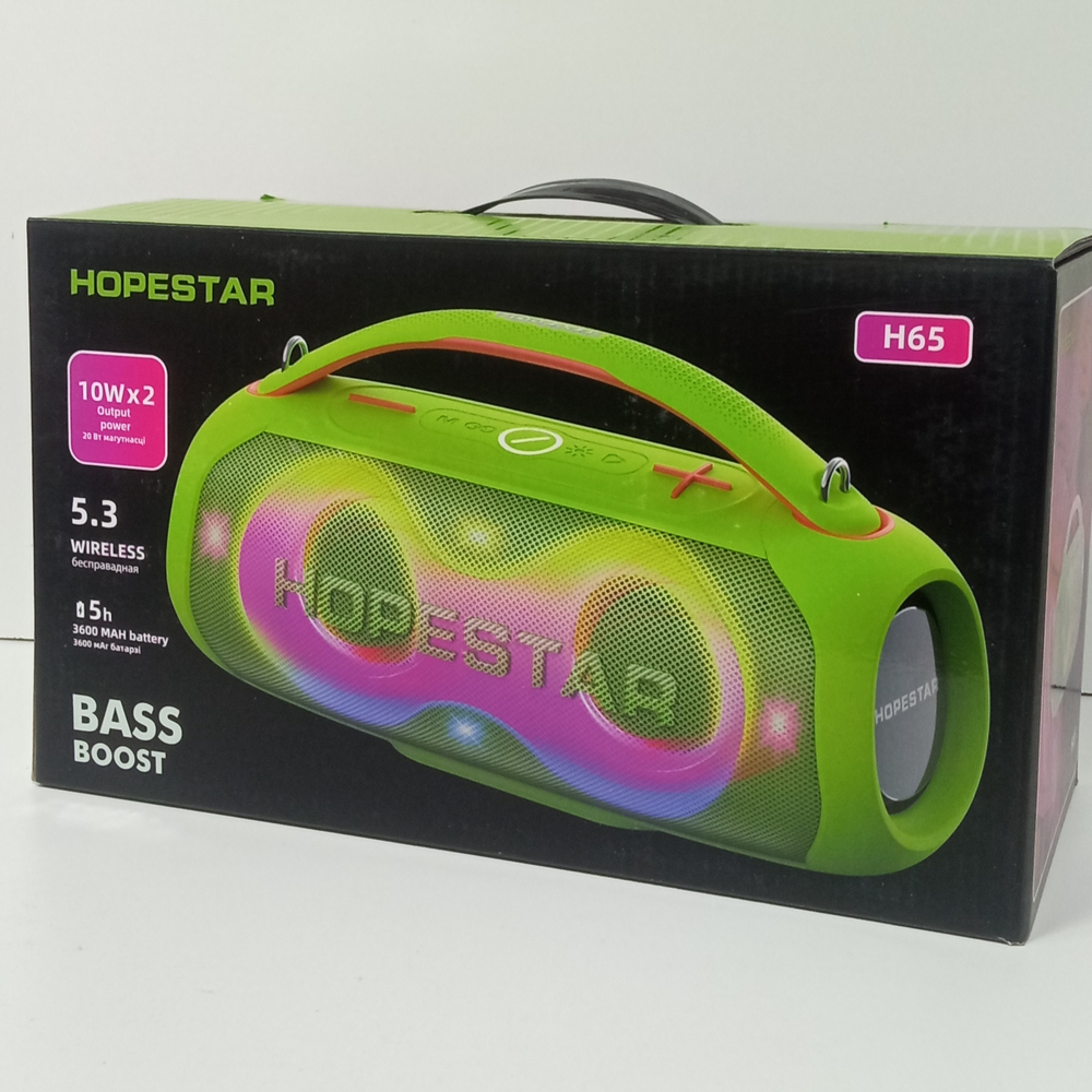 Беспроводная колонка Hopestar H65 Bass Boost