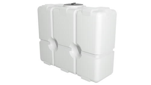 Емкость SK 2000 Ирпласт прямоугольная 2000 л. (2110 л.) вертикальный (2020x720x1650см;90кг;белый) - арт.560336