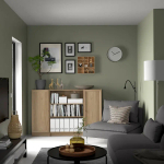 Книжный шкаф -  BILLY / OXBERG IKEA/ БИЛЛИ/ ОКСБЕРГ ИКЕА,160х106 см, под беленый дуб