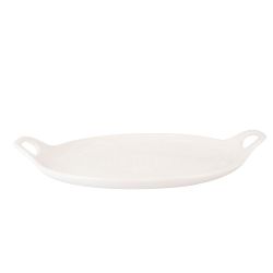 Блюдо " " 25х30х2,5см (min5) (фарфор) (транспортная упаковка)