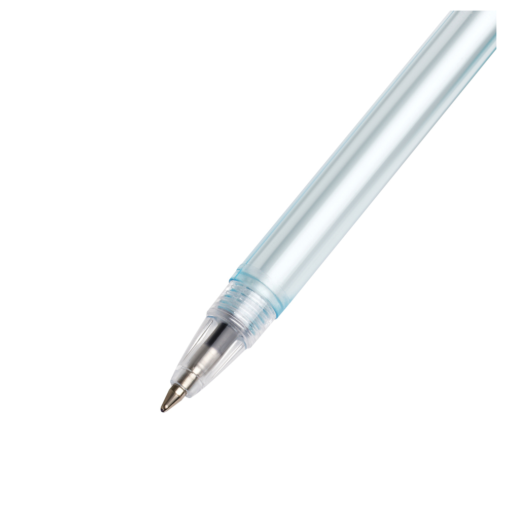 Ручка шариковая "Shiny" синяя, ассорти