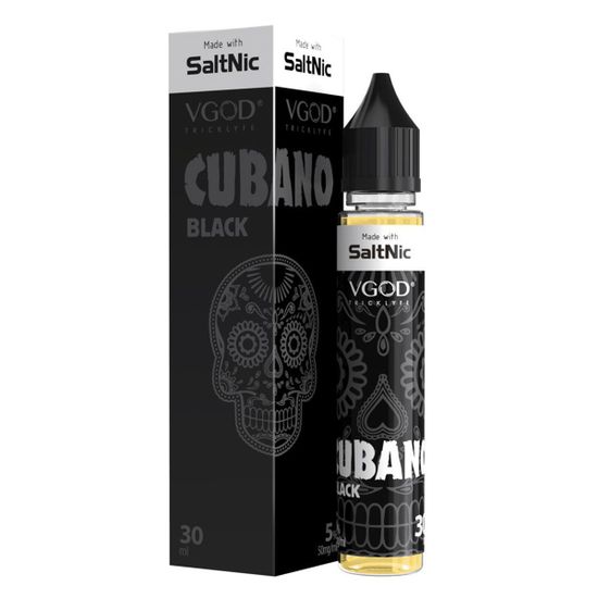 Жидкость VGOD (30 мл, 20 мг SALT) Cubano Black