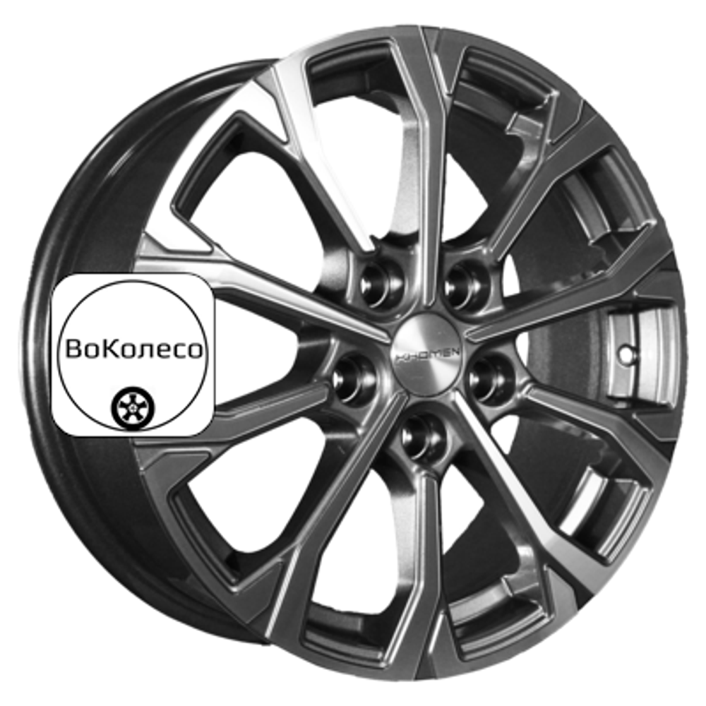 6,5x16/5x110 ET46 D63,3 KHW1605 (Changan CS35 Plus) Gray-FP Khomen Wheels