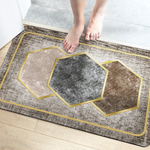 Коврик для ванной комнаты ZALEL 45х75 противоскользящее покрытие TY-034