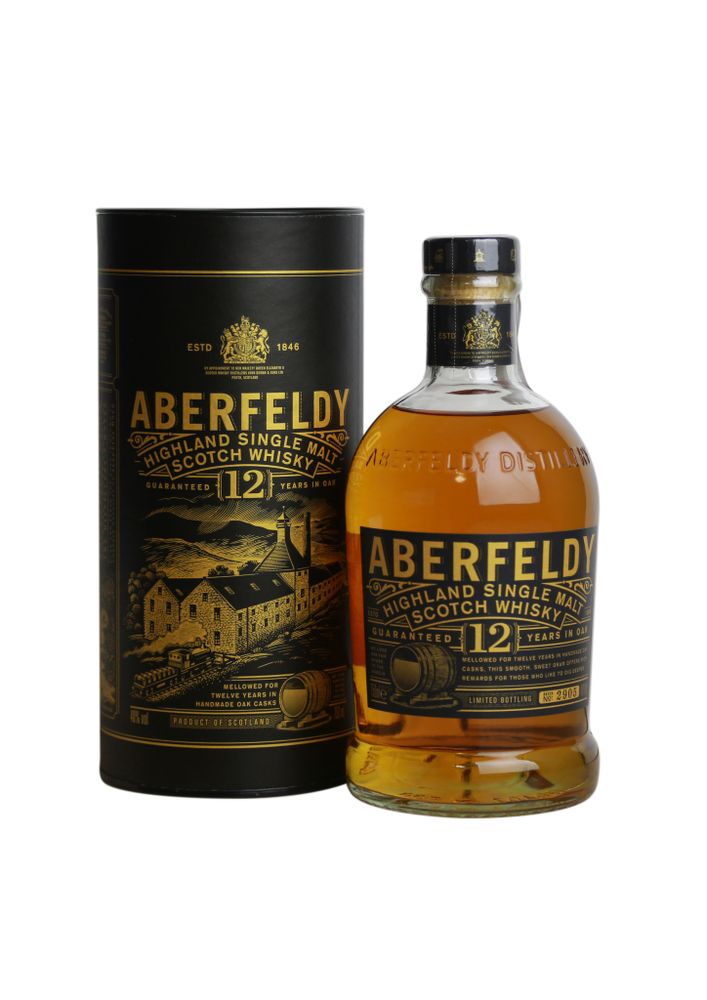 Виски Aberfeldy односолодовые 40% 0,75л 12 YO