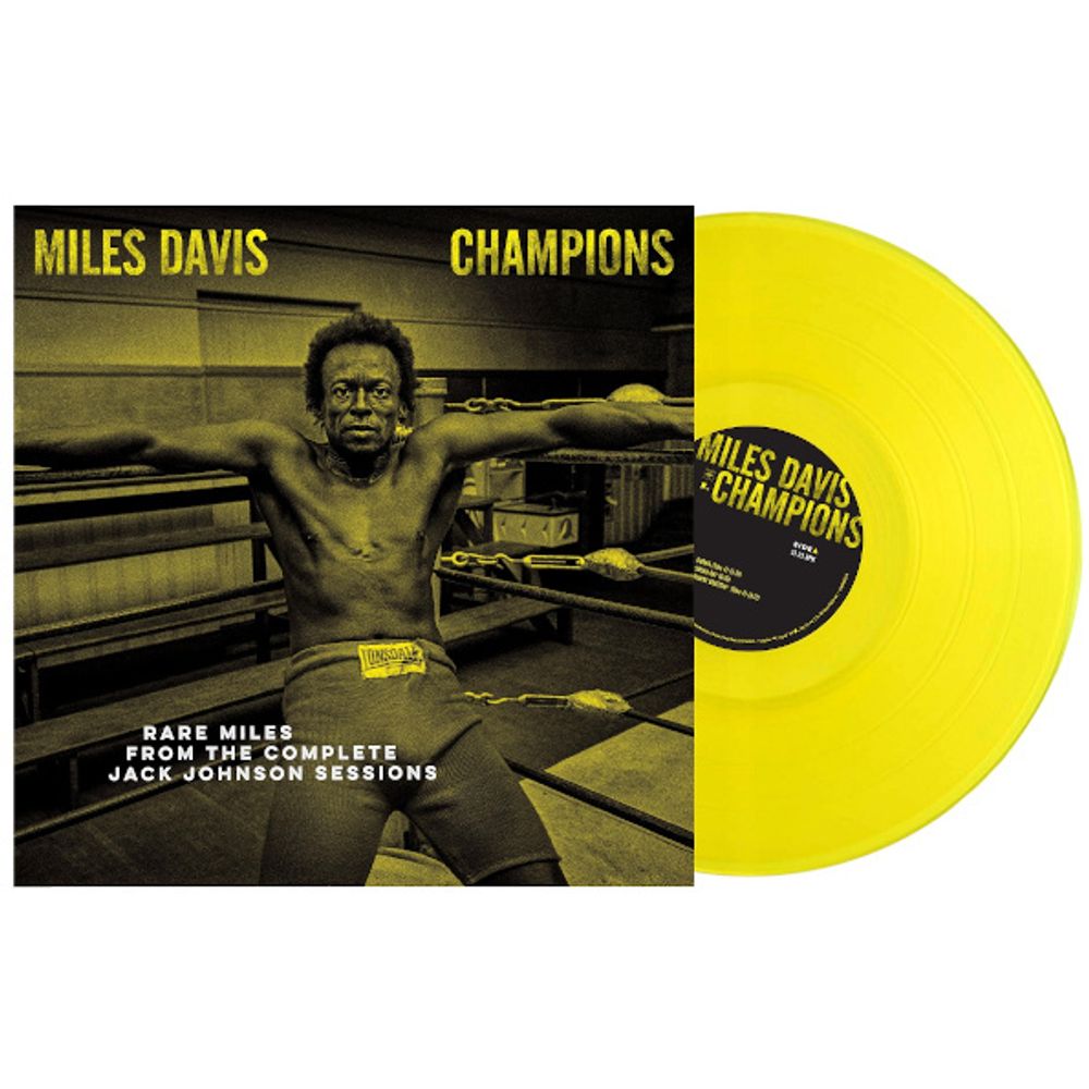 Miles Davis / Champions - Rare Miles From The Complete Jack Johnson Sessions (Limited Edition)(Coloured Vinyl)(LP)