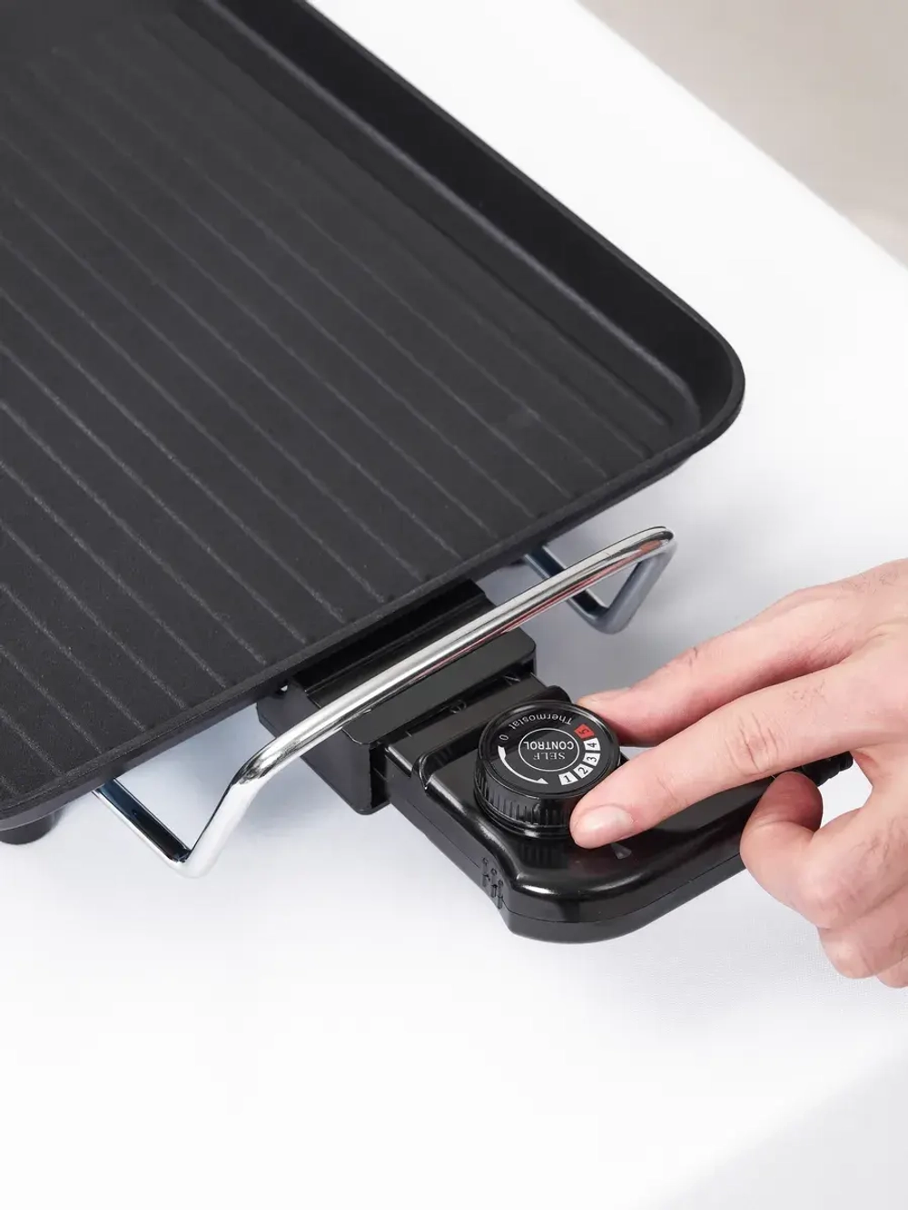 Гриль барбекю электрический для дома и кухни Delisimple BigFry