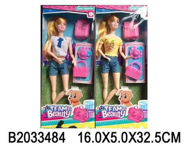 Кукла тип Модель на шарнирах с аксесс. коробка CQ1091