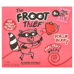 The Froot Thief, Real Fruit Whips, клубника, 5 пакетиков по 20 г (0,7 унции)