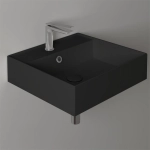 Раковина Simas Agile AG51 nero matt*1 51 см, цвет черный матовый